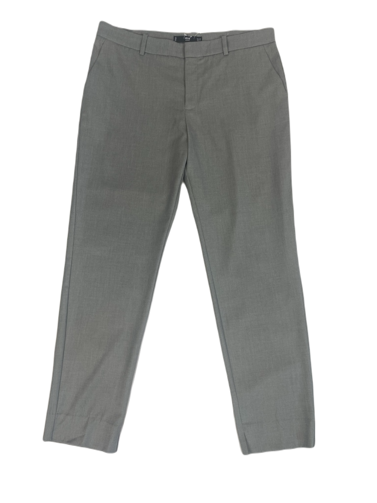 Pantalón recto gris - 9